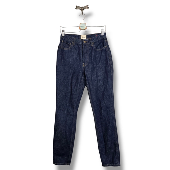 Sezane Denim - Sezane Dark Blue Indigo Denim High Rise 28 | Non stretch